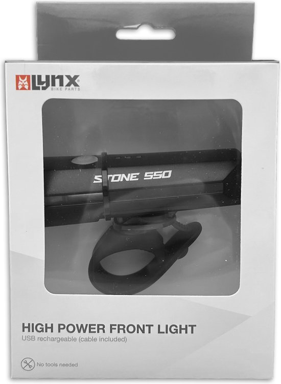 Lynx Koplamp USB Stone 550 van Spanninga — afbeelding 3