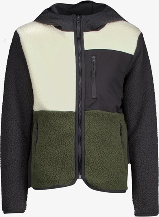 Mountain Peak kinder fleece vest groen - Maat 176