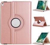 Phreeze Draaibare Tablethoes - Geschikt voor iPad 8 2020 Hoesje - 10.2 Inch - 360 Graden Draaibare Hoes Cover - Draaibare Standaard - Rose Goud