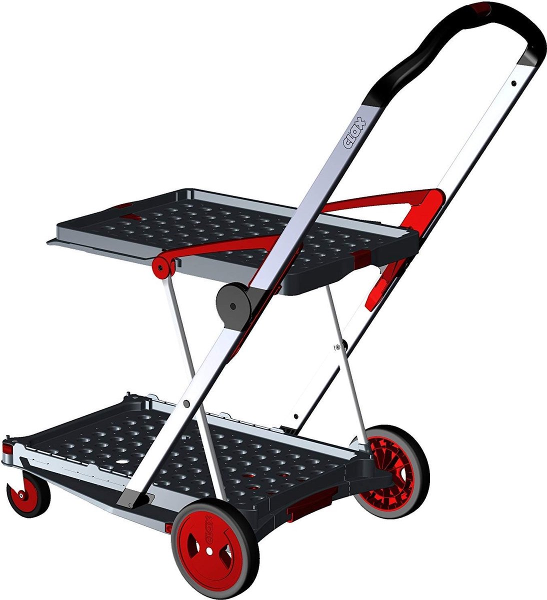 Boodschappentrolley met Wielen - Opvouwbaar - Afneembare Boodschappentas - Boodschappenwagen