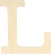 Artemio houten letter L 11.5 cm