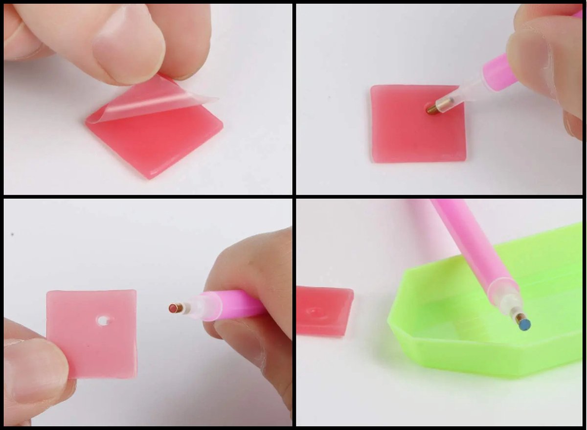 Diamond Painting Wax | Lijm | Diamond Painting Accessoires | 10 STUKS — afbeelding 2