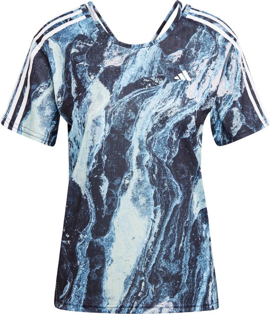 adidas Performance Move for the Planet AirChill T-shirt - Dames - Blauw- S