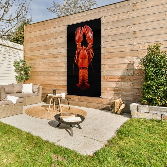Décoration Homard Rouge Réaliste Pour Cuisine - Modèle Plastique Réaliste - Accessoire Déco Maritime