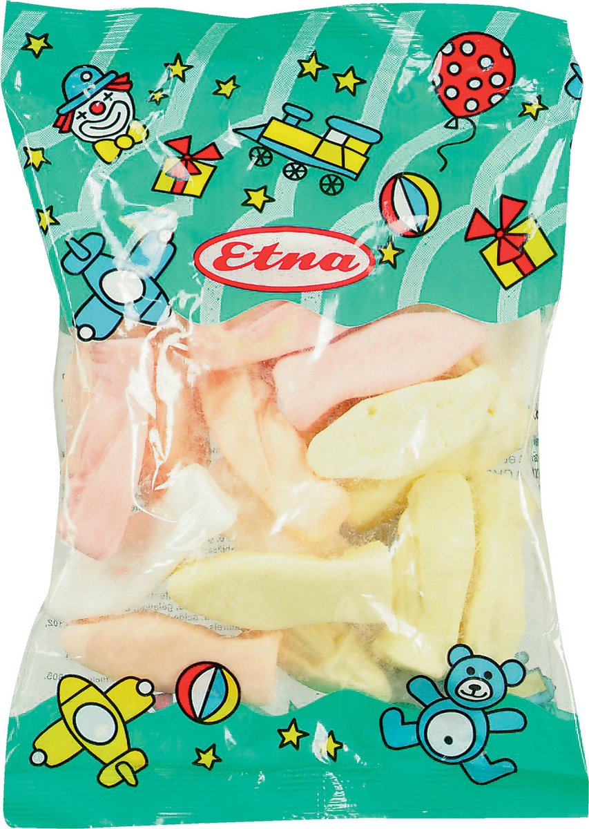 Etna Onze-Lieve-Vrouwtjes guimauve 30 x 140gr - maria snoepjes - schuimpjes snoep