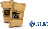 US Glove - Turnen - Tiger Paws - Golden Hands - Polsondersteuning - Verstelbaar - Leer - Sand - Small