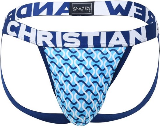 Andrew Christian MYKONOS JOCK W/ ALMOST NAKED® - MAAT S - Heren Ondergoed - Jockstrap voor Man - Mannen Jock