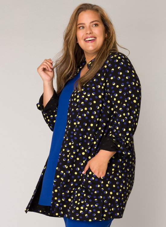 COLLETTA blouse stippen print