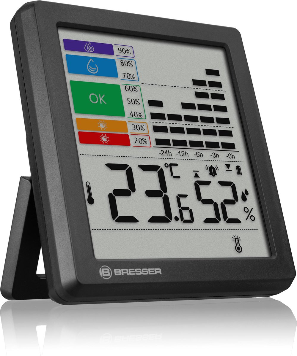 BRESSER Thermo-Hygrometer met schimmelalarm