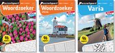 Puzzelsport - Puzzelboekenpakket - 3 puzzelboeken - Woordzoeker + Woordzoeker special + Varia - 96 pagina's