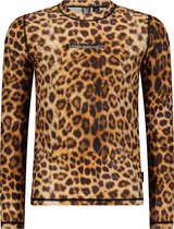 SuperRebel R401-5407 Meisjes Zwemshirt - AO Leopard - Maat 14-164