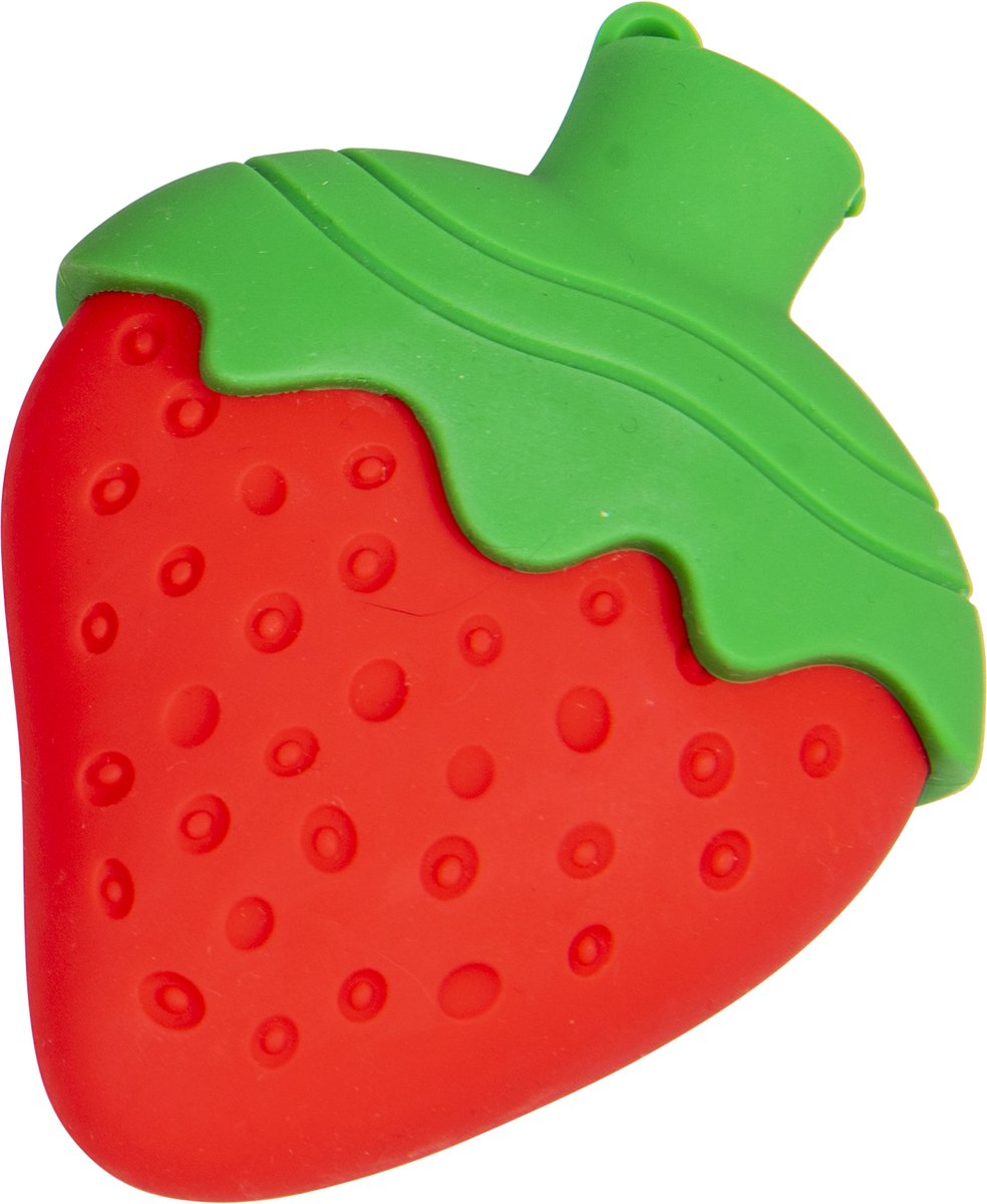 Animal Boulevard Ab60851 - Speelgoed Voor Dieren - Hond - Ab Silicone Toy Aardbei-12cm