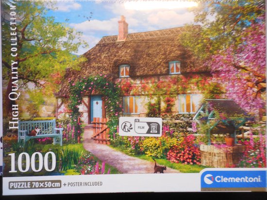 PUZZLE - LE VIEUX CHALET - 1000 PIÈCES -