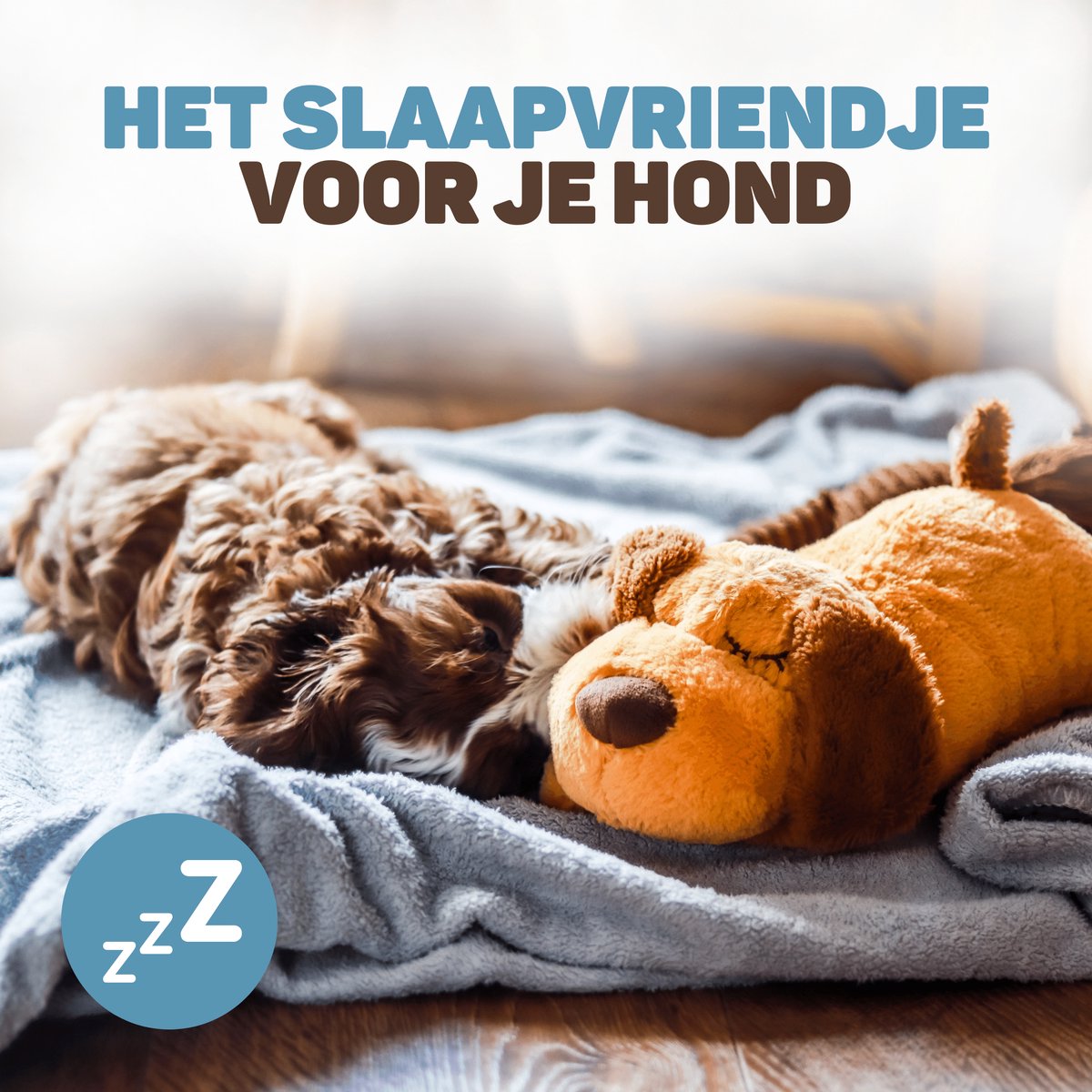 Vulpes Goods® Pets - Knuffel Hond met Hartslag – Puppyknuffel thumbnail 7