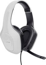 Trust GXT 415W Zirox - Bedrade Gaming Headset - voor PC, PS4, PS5, Xbox & Switch - Stereo - Wit