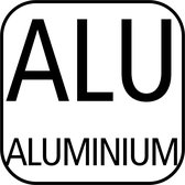 Schaal van aluminium met gehamerd gouden oppervlak, broodkom voor o.a. koude en warme gerechten, 15,5 x 12,0 cm, 0,7 l.