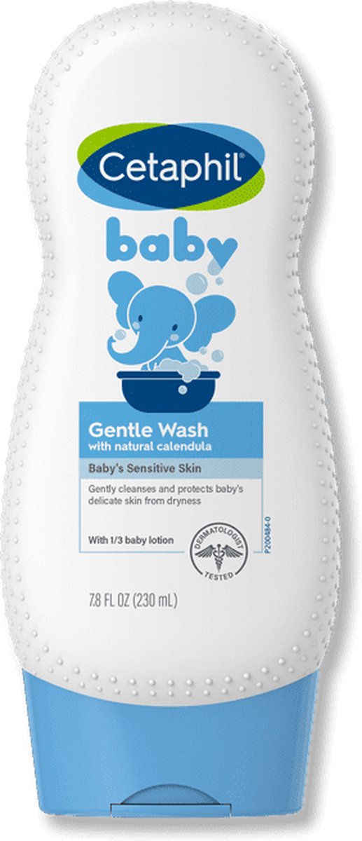 Goedkoopste Cetaphil Baby - Gentle Wash & Shampoo with Organic Calendula - Voor baby gevoelige huid - 230 ml