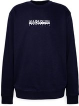 Napapijri - Heren Sweaters B-Box Sweater - Blauw - Maat XL