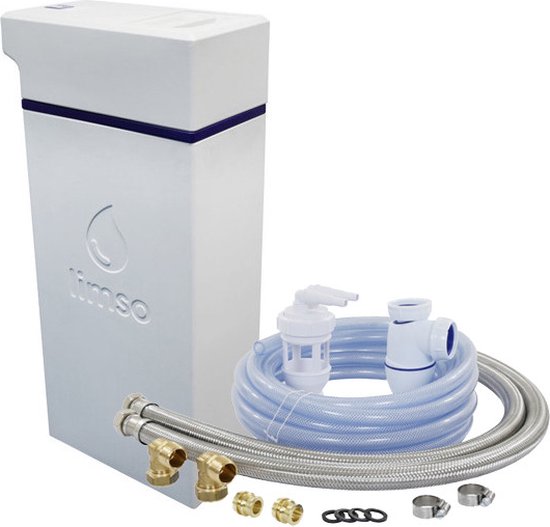 Foto: Limso waterontharder 1200 l uur 5 8 personen volledige set 45 kg onthardingszout