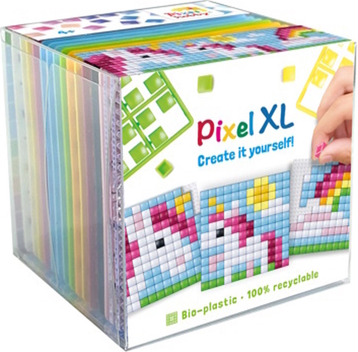 PIXELHOBBY Pixel XL kubus set Eenhoorn 24207
