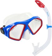 Aqua Lung Sport Hawkeye Combo - Snorkelset - Volwassenen - Rood/Blauw