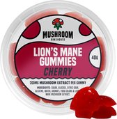 MushroomBakehouse - Lion's Mane Gummies - 200mg - Cherry