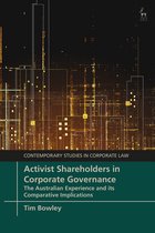 Contemporary Studies in Corporate Law- Activist Shareholders in Corporate Governance