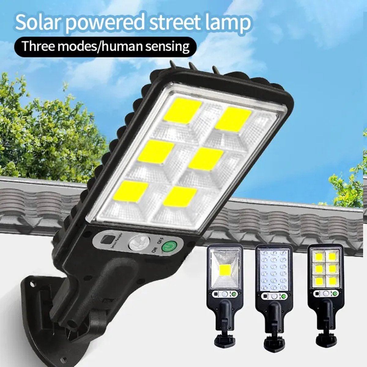 Solar Outdoor Led Binnenplaats Wandlamp Menselijk Lichaam Inductie Tuin Terras Garage Deur Straatlantaarn 616B Black