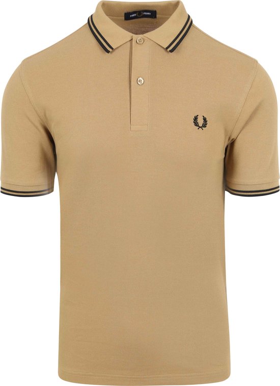 Fred Perry - Polo M3600 Beige U88 - Slim-fit - Heren Poloshirt