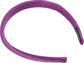 Satijn Diadeem / Haarband - Paars | Kunststof 1,5 cm | Fashion Favorite