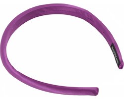 Satijn Diadeem / Haarband - Paars | Kunststof 1,5 cm | Fashion Favorite
