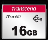Transcend TS8GCFX602 CFast-kaart Industrial 16 GB