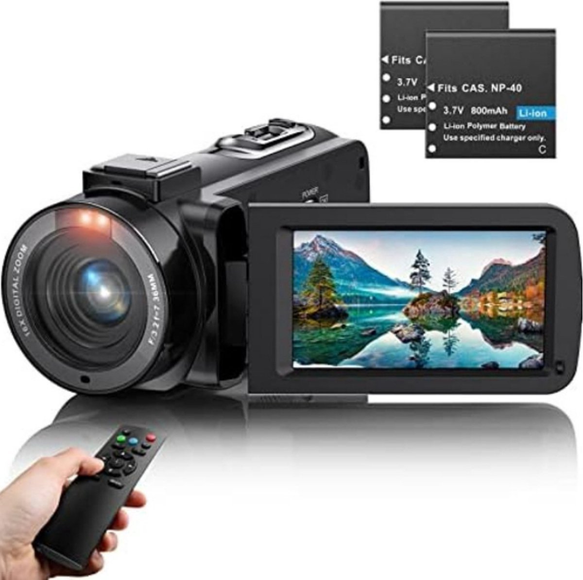 Vlog Camera Voor Beginners - Vlog Camera Met Schermpje - Vlog Camera Met Kantelbaar scherm