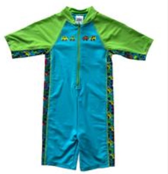Zoggs - zwempak - zwemtshirt - 4 jaar - groen