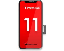 Geschikt Voor Apple iPhone 11 LCD Display + Touchscreen - Premium Kwaliteit - Zwart - Scherm - Vervang Scherm - Beeldscherm - Touch screen - WebDigitaal