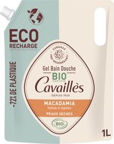 Rogé Cavaillès Macadamia Biologische Droge Huid Bad- & Douchegel Eco-Refill 1 L