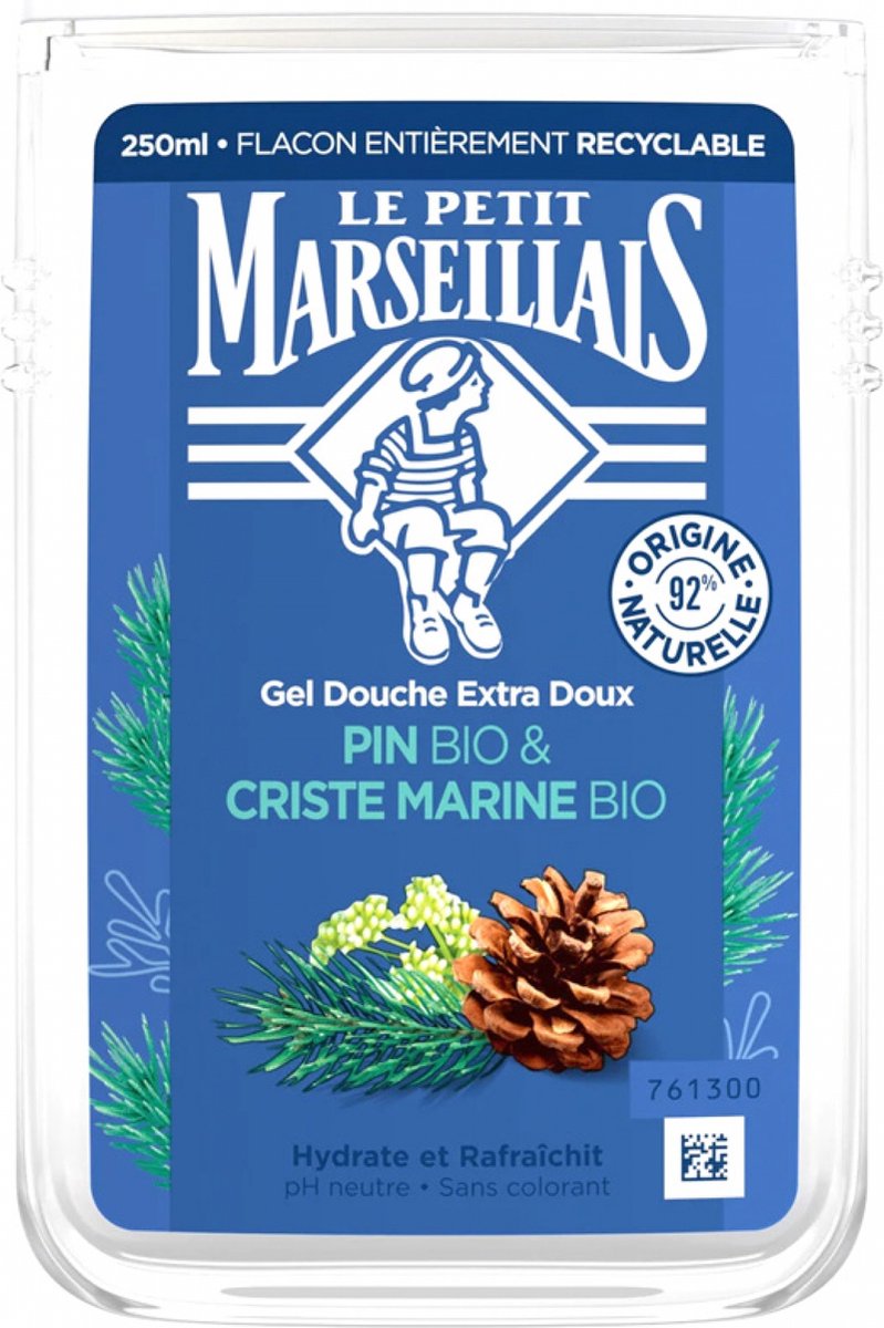 Le Petit Marseillais - Douchegel - Dennenappel - Hydraterend - 250ml