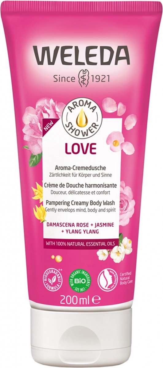 Goedkoopste Weleda Aroma Shower Love Douchecrème