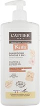 Cattier Kids Shampoo Douche 2in1 Parfum Fleur de Guimauve Bio 500 ml