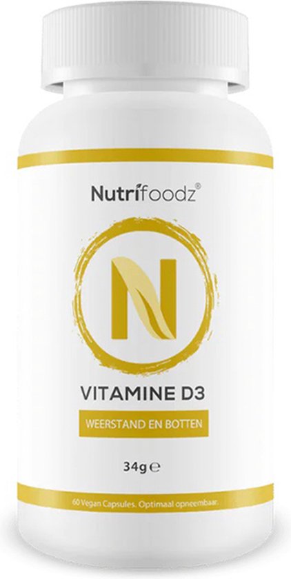 Nutrifoodz - Vitamine D3 - 60 Vegan Capsules
