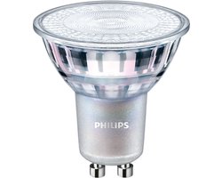 Philips - MASTER Value LEDspot GU10 PAR16 3.7W 270lm 36D - 927 Zeer Warm Wit | Beste Kleurweergave - Dimbaar - Vervangt 35W