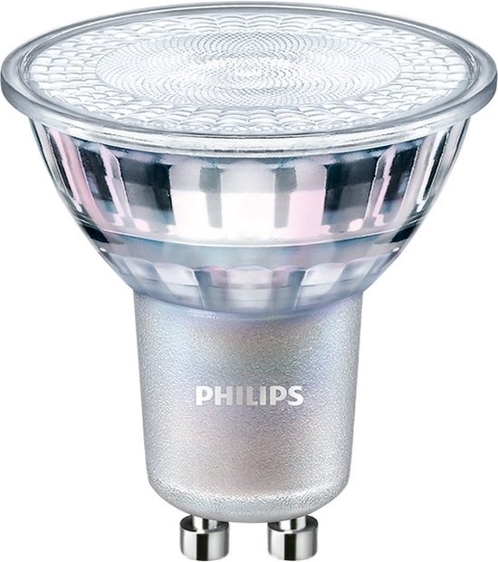 - Philips MASTER Value LEDspot GU10 PAR16 3.7W 270lm 36D - 927 Zeer Warm Wit | Beste Kleurweergave - Vervangt 35W