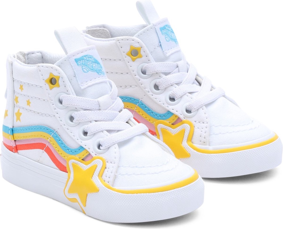 Vans Jungen Lifestyle Sneaker Sk8-Hi Zip Rainbow Star 000BVN/VNAHP True /Multi Multicolor