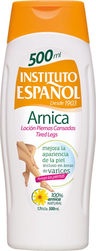Instituto Espanol Arnica Lotion Vermoeide Benen 500ml Bol 
