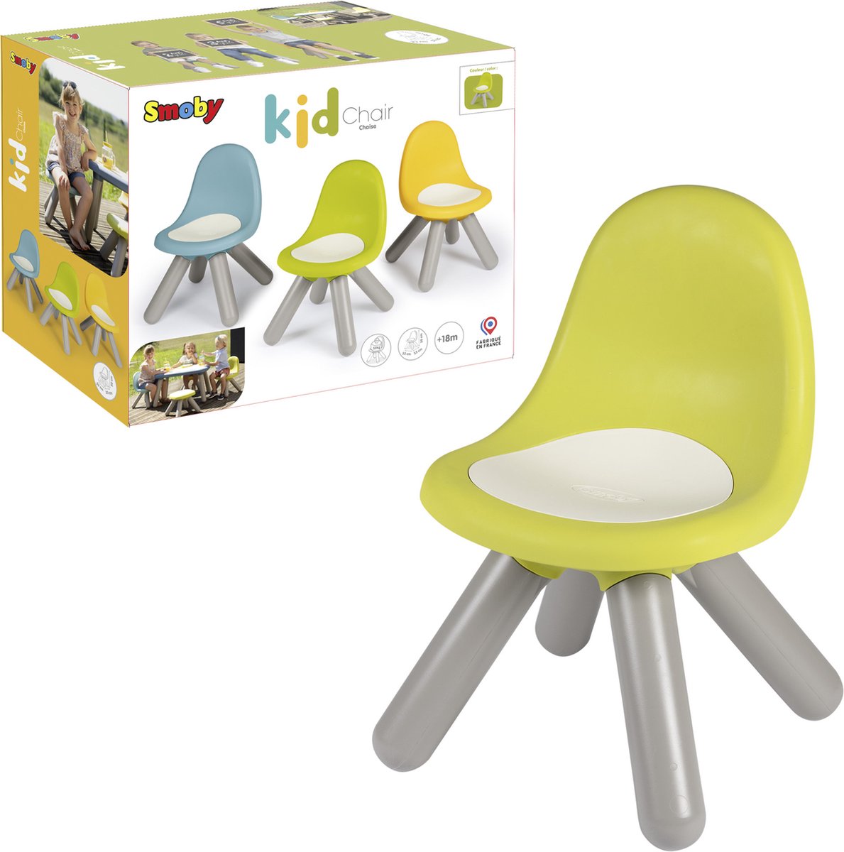 Smoby - Kinderstoel - Groen