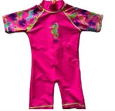 Zoggs - zwempak - zwemtshirt - 1-2 jaar - roze