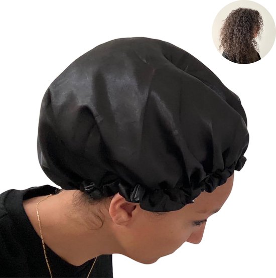 Satin Bonnet | Zijden slaapmuts ter bescherming - Droog haar - Anti-haaruitval - Anti-pluis - Hairextensions - Satijnen nachtmuts - krullend - stijl - kroes - Haarverzorging - Skincare - Silk cap - Slapen - haarnetjes