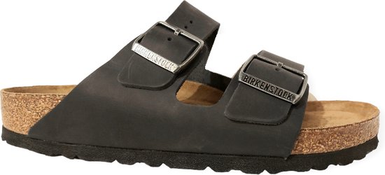 Birkenstock Arizona Slippers 0752481 Zwart Breed