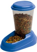 Zenith Food Silo Blauw - Ferplast - Pour chats et petits chiens - Contenu 3 litres (1,23 kg) de croquettes