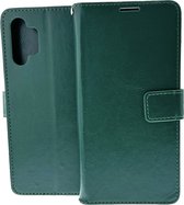 Portemonnee Book Case Hoesje Geschikt voor: Samsung Galaxy A13 4G groen